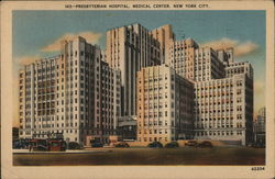 Presbyterian Hospital, Medical Center New York City, NY Postcard Postcard Postcard