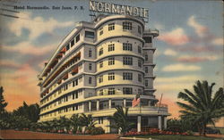 Hotel Normandie San Juan, Puerto Rico Postcard Postcard Postcard