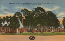Carolyn Court Selma, NC Postcard Postcard Postcard