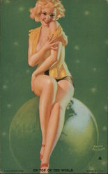 On top of the world Postcard