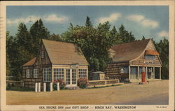 Sea Shore Inn and Gift Shop Birch Bay, WA Postcard Postcard Postcard