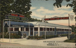 Rhinebeck Diner New York Postcard Postcard Postcard
