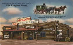 The spirit of the Old West still lives at The Longhorn Ranch Postcard