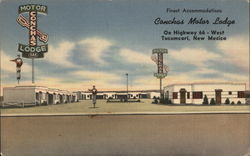 Conchas Motor Lodge Postcard