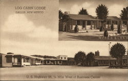 Log Cabin Lodge Gallup, NM Postcard Postcard Postcard