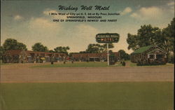 Wishing Well Motel Springfield, MO Postcard Postcard Postcard