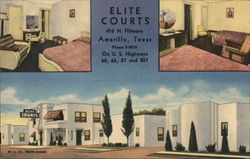 Elite Courts Postcard