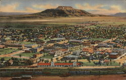 Air View of Tucumcari Postcard