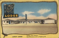 Lariat Lodge Postcard