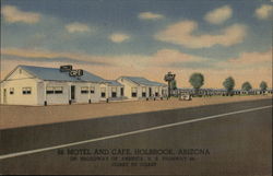 66 Motel and Cafe Holbrook, AZ Postcard Postcard Postcard