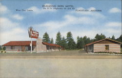 Branding Iron Motel Flagstaff, AZ Postcard Postcard Postcard