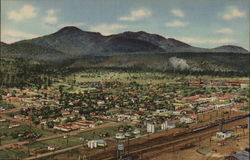 Air View of Bill Williams Mountain Postcard