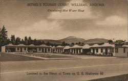 Bethel's Tourist Court Williams, AZ Postcard Postcard Postcard