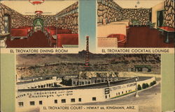 The El Trovatore Kingman, AZ Postcard Postcard Postcard