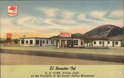 El Rancho - Tel Postcard