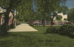 Roxie Motor Court Postcard