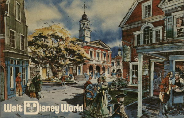 Magic Kingdom Theme Park Pre-Opening FL-032 Disney