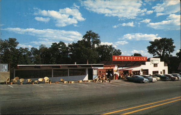Basketville, World's Largest Basket Store Putney Vermont