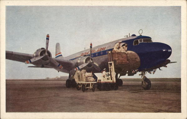 United's Mainliner Airplane Aircraft