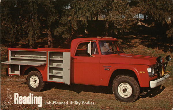 Reading Job-Planned Utility Bodies Trucks