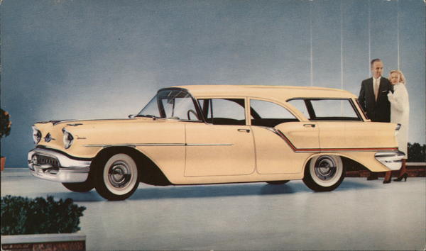 Oldsmobile Golden Rocket 88 Fiesta Sedan, Burack Oldsmobile Co. Newark New Jersey