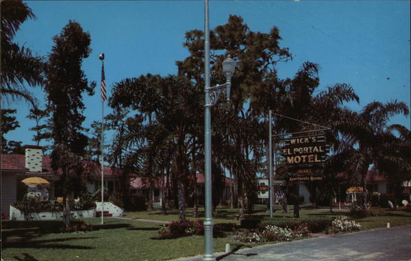Wick's El Portal Motel St. Petersburg Florida