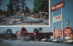Red Carpet Inn of Ocala Florida Postcard Postcard Postcard