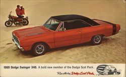 1969 Dodge Swinger 340 Postcard
