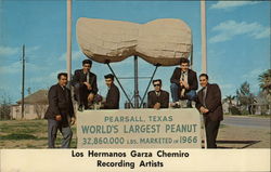Los Hermanos Garza Chemiro Recording Artists Postcard