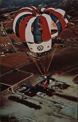 Smiling "Jim" Lowe - Skydiving Postcard