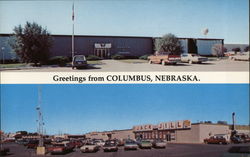 Greetings from Columbus, Nebraska Postcard Postcard Postcard