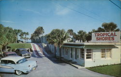 Tropical Shores Motel Postcard