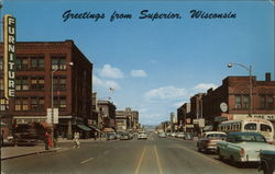 Greetings from Superior, Wisconsin Postcard Postcard Postcard