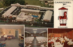 Carrousel Motel Postcard