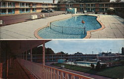 Howard Johnson's Motor Lodge Postcard