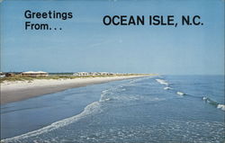 Ocean Isle Beach North Carolina Postcard Postcard Postcard