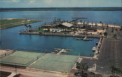 Cape Coral Yacht Club Florida Postcard Postcard Postcard