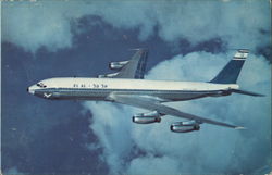 Elal Israel Airlines Boeing 707 Postcard