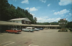 Apple Blossom Motel Black Mountain, NC Postcard Postcard 