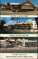 Chateau Resort Motel Miami, FL Postcard Postcard Postcard