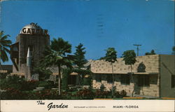 The Garden Restaurant and Cocktail Lounge Miami, FL Postcard Postcard Postcard