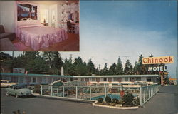 Chinook Motel Postcard