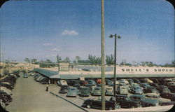Shell's Super Store Postcard