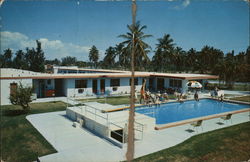 Crandon Courts Key Biscayne, FL Postcard Postcard Postcard