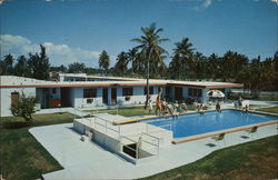 Crandon Courts Key Biscayne, FL Postcard Postcard Postcard