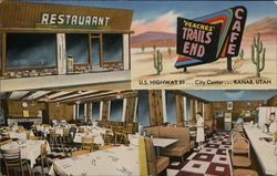 Peaches' Trails End Restaurant Postcard