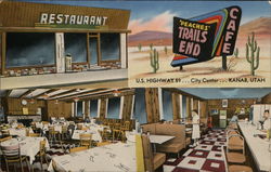 Peaches' Trails End Restaurant Kanab, UT Postcard Postcard Postcard