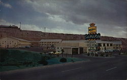 Sahara Motor Inn Postcard
