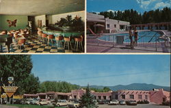 Kachina Lodge and Motel Taos, NM Postcard Postcard Postcard