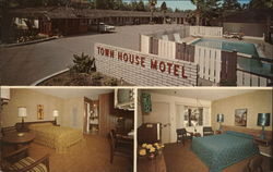 Town House Motel Palo Alto, CA Postcard Postcard Postcard